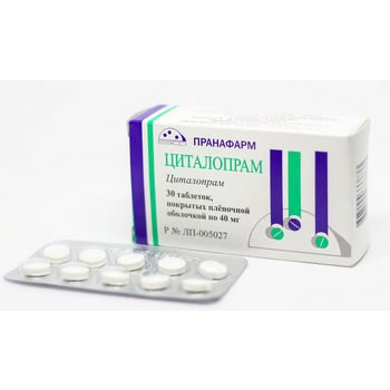 Циталопрам-Прана таблетки 40 мг 30 шт.