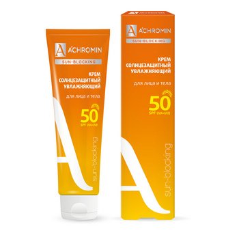 Ахромин sun-blocking крем для лица и тела солнцезащитный экстра-защита spf50 100мл
