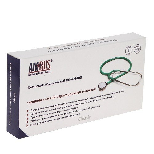 Стетоскоп AmRus терапевтический 04-АМ400