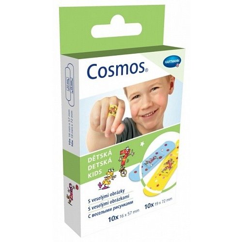 Пластырь Cosmos Kids детский 2 размера 20 шт.