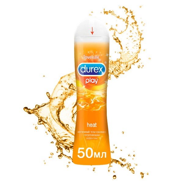 Гель-смазка Дюрекс (Durex) Play Heat с согревающим эффектом 50 мл