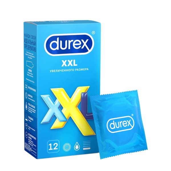 Презервативы Durex XXL 12 шт.