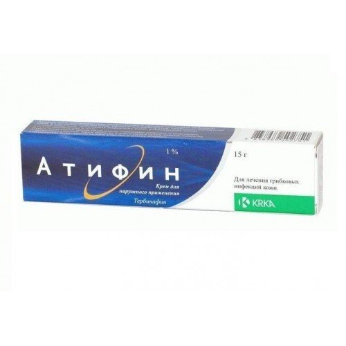 Атифин крем 1% 15 г 1 шт.