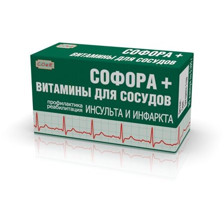 Софора+витамины для сосудов капсулы 30 шт.