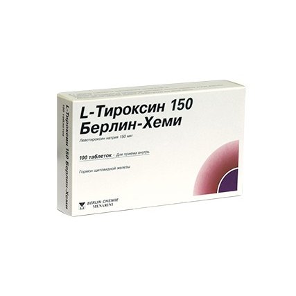 L-Тироксин 150 мкг 100 шт.