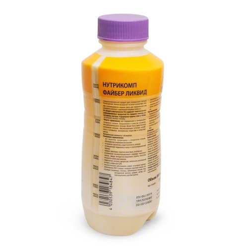 Жидкая смесь Nutricomp Fiber Liquid нейтральный вкус бутылка 500 мл