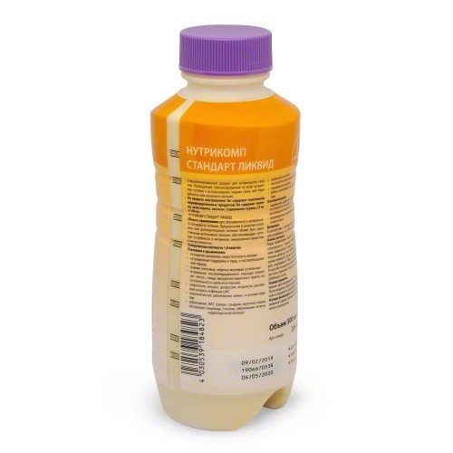 Жидкая смесь Nutricomp Standard Liquid нейтральный вкус 500 мл