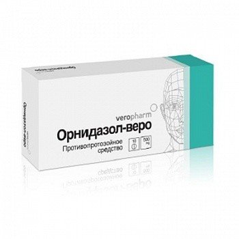 Орнидазол-Веро таблетки 500 мг 10 шт.