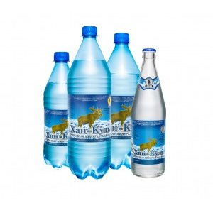 Вода минеральная питьевая лечебно-столовая Хан-Куль 1,3 л