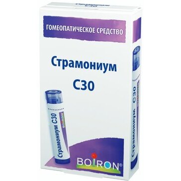 Страмониум С30 гранулы гомеопатические 4 г