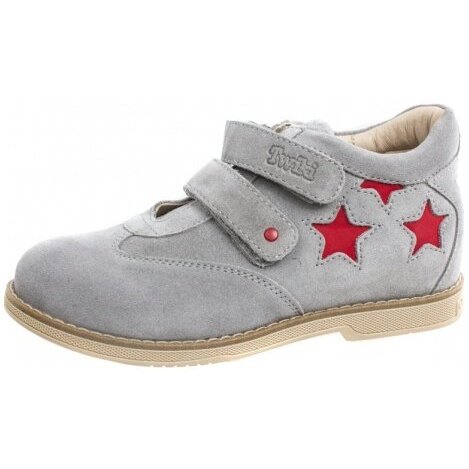 Тривес ботинки ортопед. малосложные 6 серые размер 27 tw-408