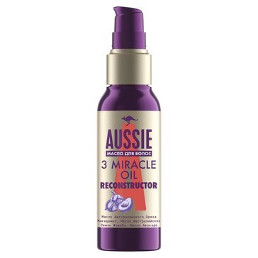 Aussie 3 minute miracle масло реконструктор волос 100мл