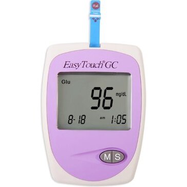 Анализатор крови Easy Touch портативный биохимический глюкоза/холестерин 1 шт.