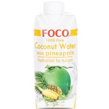 Вода кокосовая Foco с соком ананаса 330 мл