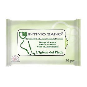 Intimo sano салфетки влажные для ног от пота и запаха 10 шт.