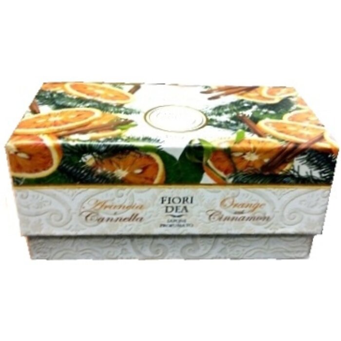 Мыло парфюмированное Fiori dea Апельсин и корица 50 г 6 шт.