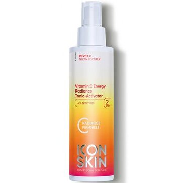 Icon skin тоник-активатор для лица для сияния кожи с витамином с 150мл для тусклой кожи профессиональный уход
