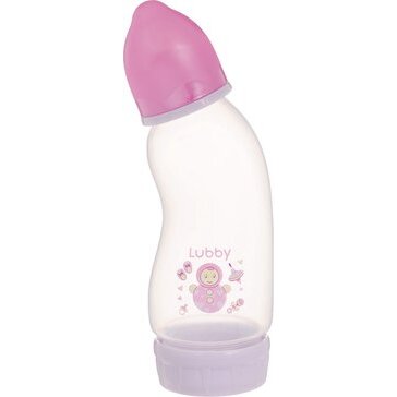 Бутылочка для кормления Лабби (Lubby) Антивздутик 0+ 15186 250 мл