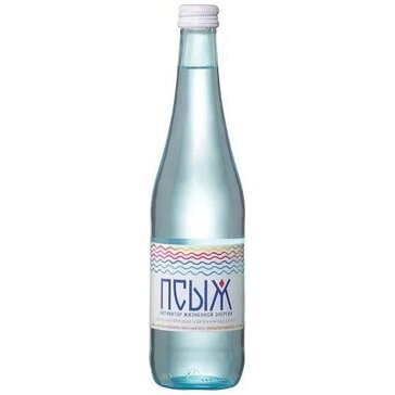 Вода газированная Псыж бутылка стеклянная 0.5 л