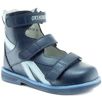 Ботинки летние Orthoboom сине-голубые размер 26 81597-32