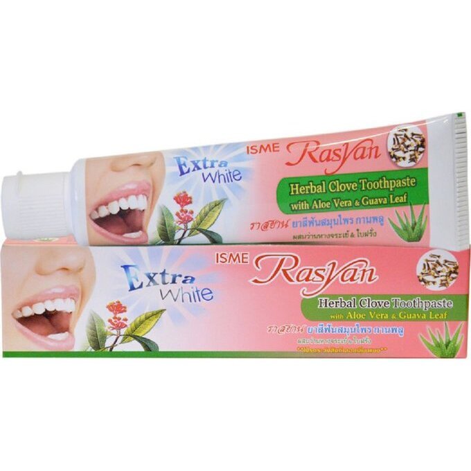 Зубная паста травяная Rasyan гвоздика/алоэ вера/листья гуавы 30 г
