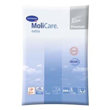 Hartmann Molicare подгузники premium extra soft размер L 120-150 см 2 шт.