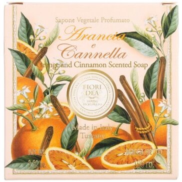 Мыло парфюмированное Fiori dea Апельсин и корица 100 г