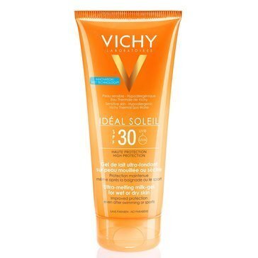 Эмульсия тающая Виши (Vichy) Ideal Soleil SPF 30 для влажной кожи 200 мл