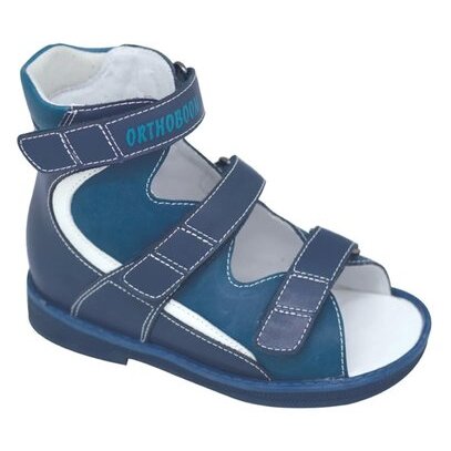 Ботинки летние Orthoboom темно-синие-белые размер 23 71597-33