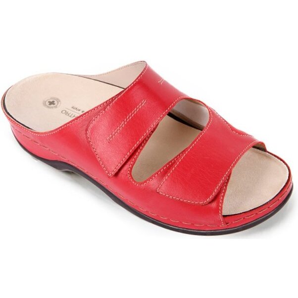 Обувь ортопедическая женская малосложная ботинки Luomma красный размер 38 lm-501.017