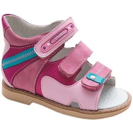 Тривес твики сандалеты ортопед. малосложные 3-розовый размер 30 tw-128 с открытым носком