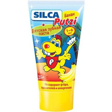 Паста зубная Silca Putzi детская банан 50 мл