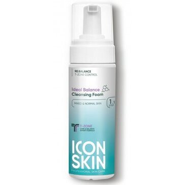 Icon skin пенка для умывания очищающая с aha+bha кислотами для нормальной и комбинированной кожи профессиональный уход 175 мл