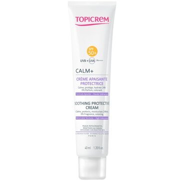 Крем для лица Топикрем (Topicrem) Calm+ успокаивающий защитный spf50+ 40 мл