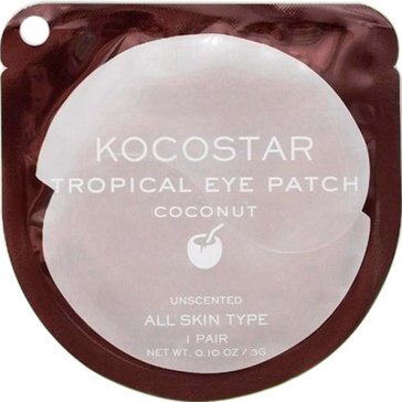 Патчи для глаз Kocostar гидрогелевые тропические фрукты кокос пара 2 шт.