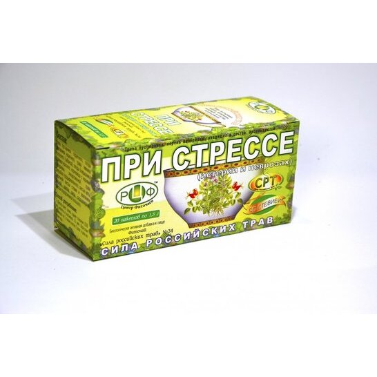 Сила Российских трав Чай №34 при стрессе фильтр-пакеты 20 шт.