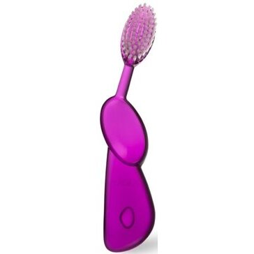 Зубная щетка классическая Radius toothbrush original для правшей мягкая фиолетовая