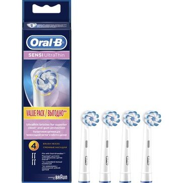 Сменная насадка Oral-B Braun для электрической зубной щетки Sensi Ultrathin 1 шт.
