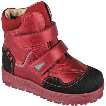 Тривес ботинки ортопед. малосложные 4-красный металлик размер 30 tw-540