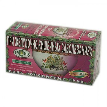 Сила Российских трав Чай №5 желудочно-кишечный фильтр-пакеты 20 шт.