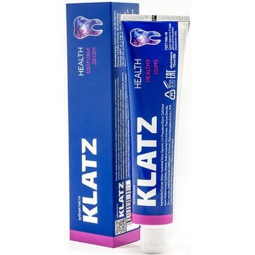 Зубная паста Klatz health здоровье десен 75 мл