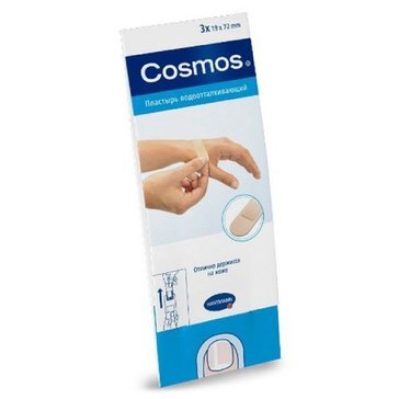 Пластырь Cosmos Water-resistant 3 шт.