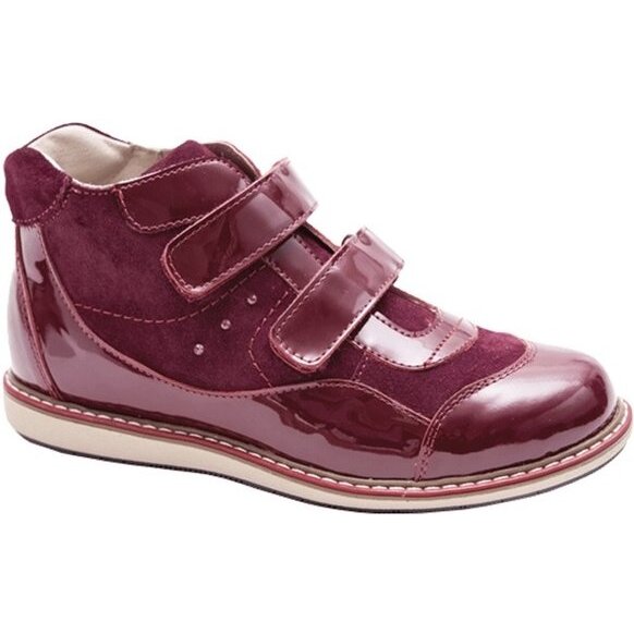 Тривес ботинки ортопед. малосложные 1-бордовый размер 33 tw-431