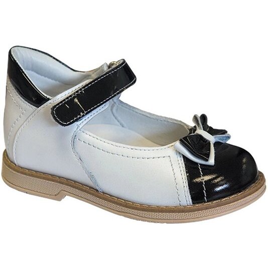 Тривес туфли ортопед. малосложные 1-бело-черный р.26 tw-226 с закрытым носком