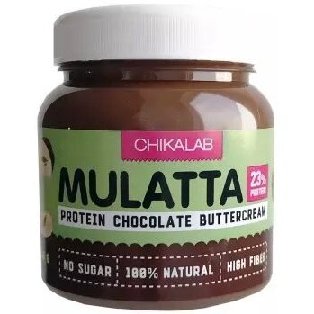 Chikalab mulatta паста шоколадная 250г с фундуком