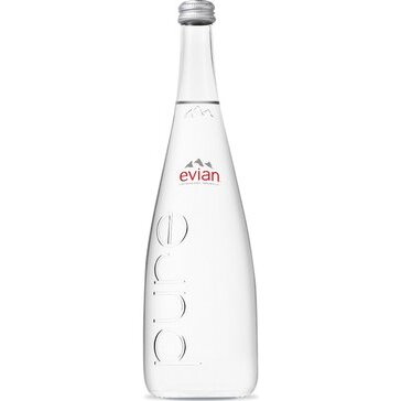 Вода минеральная Evian бутылка стеклянная 0.75 л
