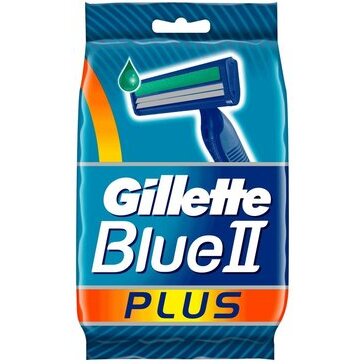 Gillette blue ii plus станок однораз. 10 шт.