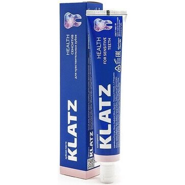 Зубная паста Klatz health сенситив 75 мл