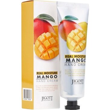 Крем для рук Jigott real moisture с экстрактом манго 100 мл
