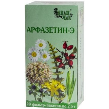 Сбор Арфазетин-Э Иван-чай фильтр-пакеты 2.5г 20 шт.